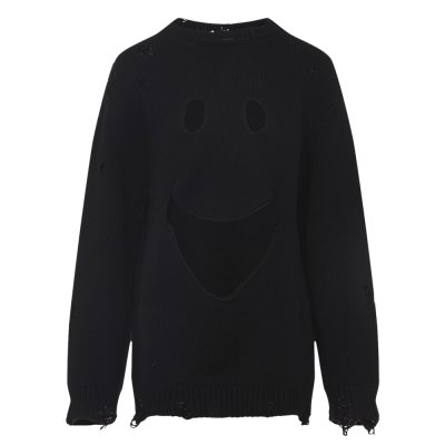 THE OVERSIZED PULLOVER IN CARVED WOOL